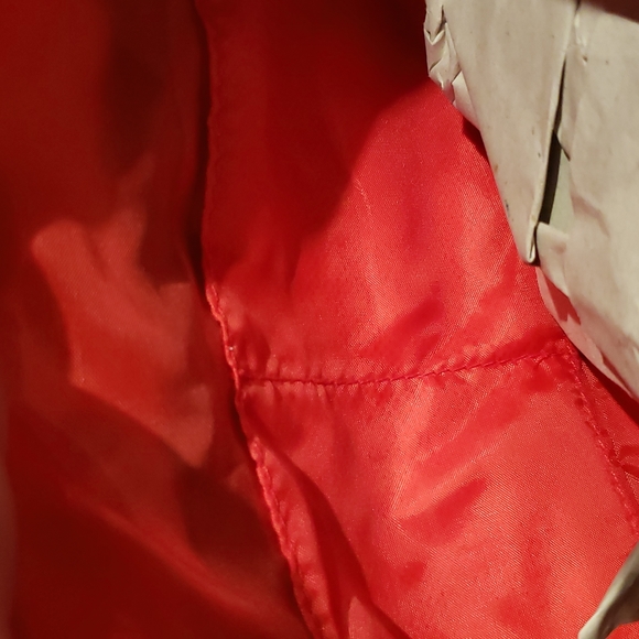 SOUTH POLE Shoulder Handbag New Vegan Pebbled Leather NWT White Black Red 🎉HP🎉 - Picture 9 of 15